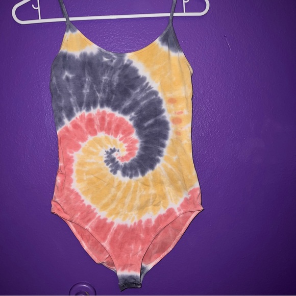Forever 21 Tops - Forever 21 Tie Dye Bodysuit